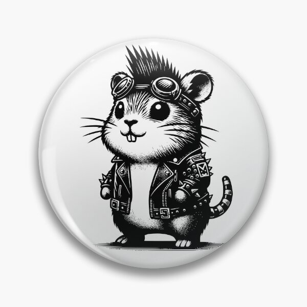 Artikelvorschau, Punkrock Gothic Quokka entworfen und verkauft von dreamsagellc.