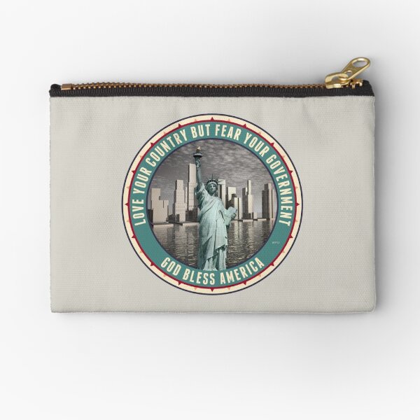 Fear Your Government Zipper Pouch