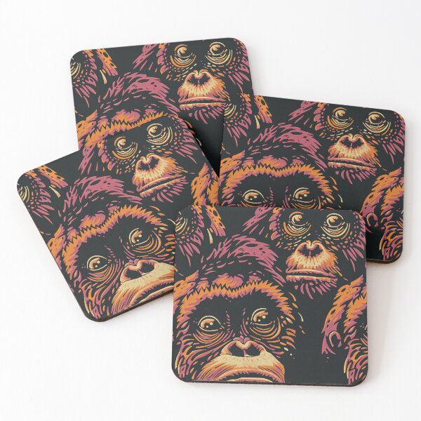 Item preview, Orangutans designed and sold by PatternCabinet-.