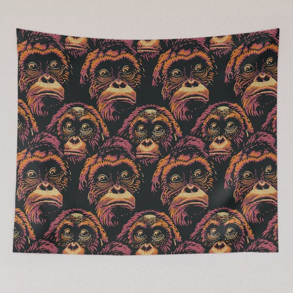 Item preview, Orangutans designed and sold by PatternCabinet-.