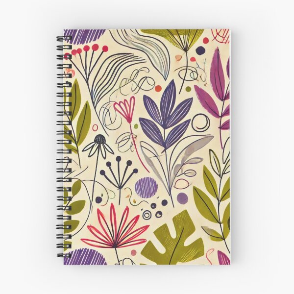 Item preview, Abstract and Colorful Botanical Pattern - Artistic and Modern Design designed and sold by Marinaso.