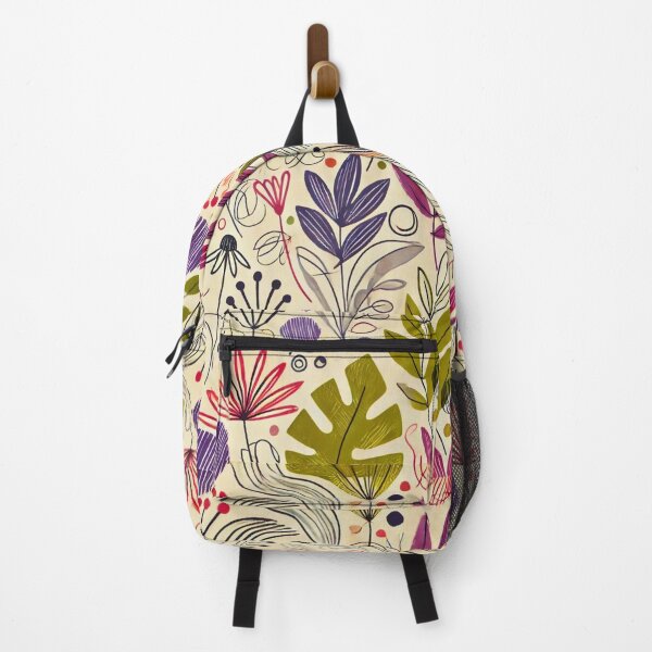 Item preview, Abstract and Colorful Botanical Pattern - Artistic and Modern Design designed and sold by Marinaso.