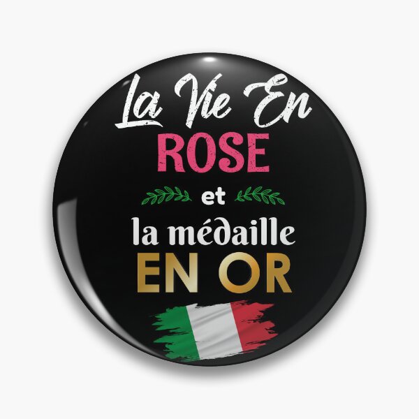 Item preview, La Vie en Rose et la médaille en Or - Italia designed and sold by SoulArtDesign.