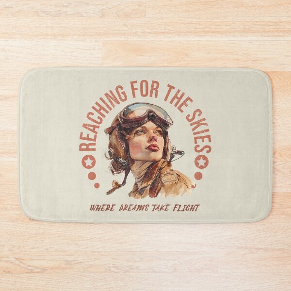 Item preview, Vintage Woman Pilot designed and sold by CozyLightsStore.