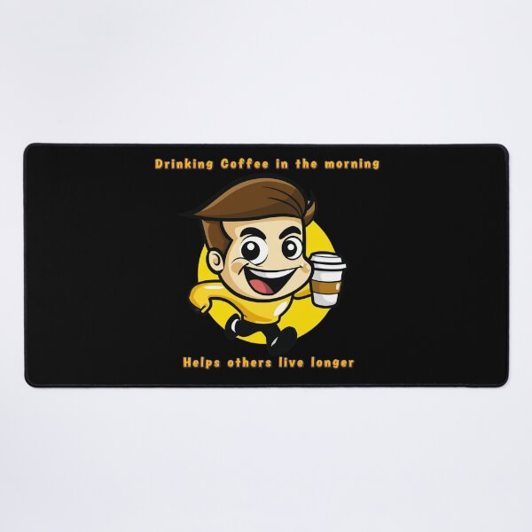 Item preview, Drinking Coffee in the Morning, Helps Others Live Longer designed and sold by Travelslightly.