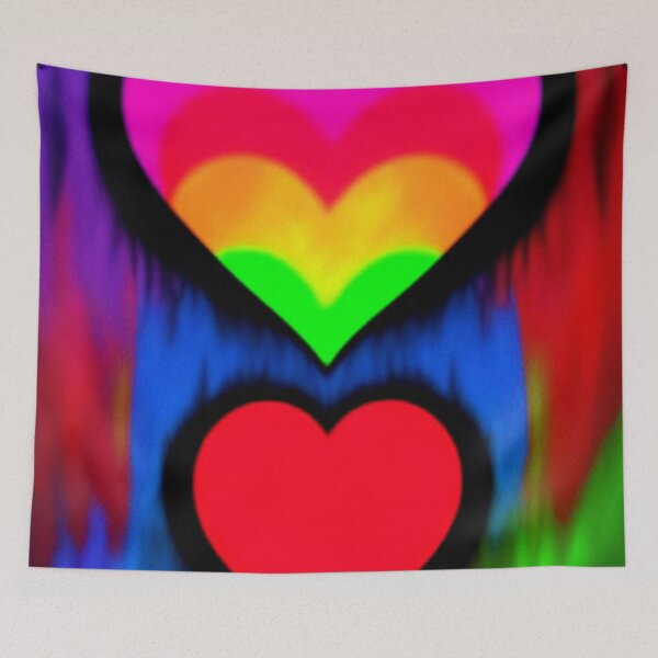Item preview, Abstract Hearts Art designed and sold by TheDarkWardrobe.