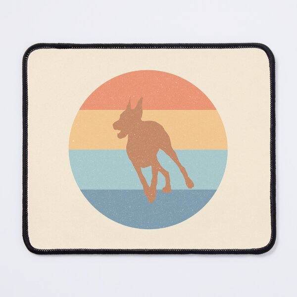 Item preview, Dobermann Pinscher Dog Worn Pastel Retro Design designed and sold by kakarikihill.