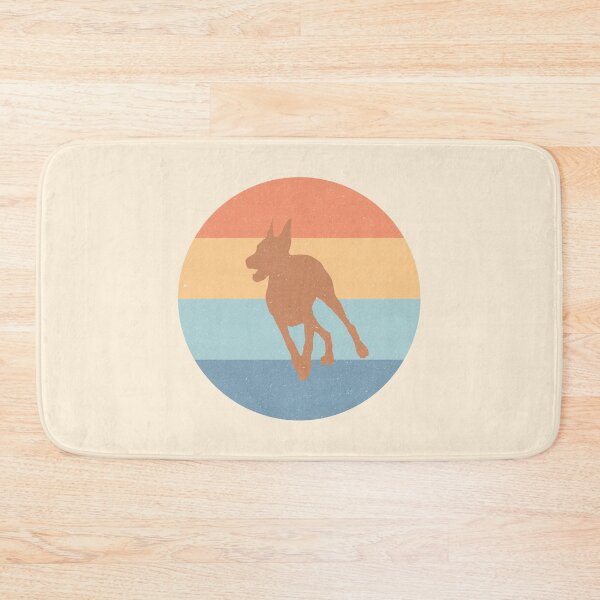 Item preview, Dobermann Pinscher Dog Worn Pastel Retro Design designed and sold by kakarikihill.