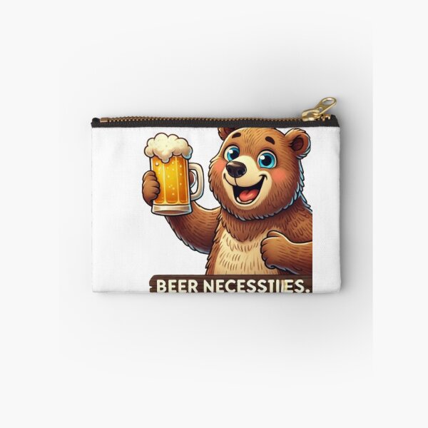 Item preview, Beer Bear with 'Beer Necessities' Text designed and sold by NattyGe.