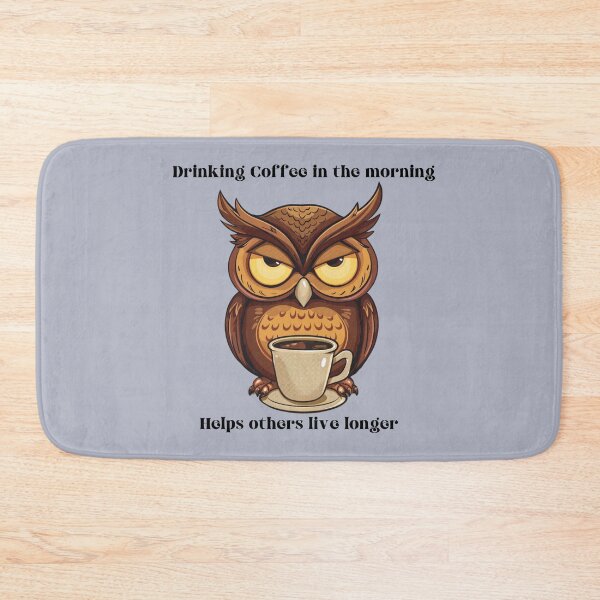 Item preview, Drinking Coffee in the Morning, Helps Others Live Longer designed and sold by Travelslightly.