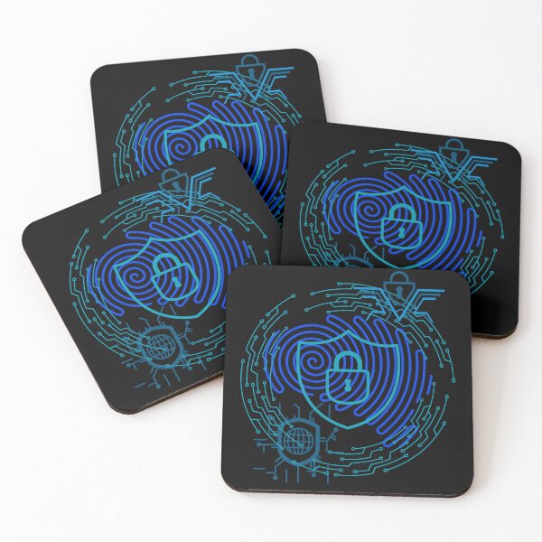 Item preview, Cyber ​​security with fingerprint designed and sold by MargoMalej.