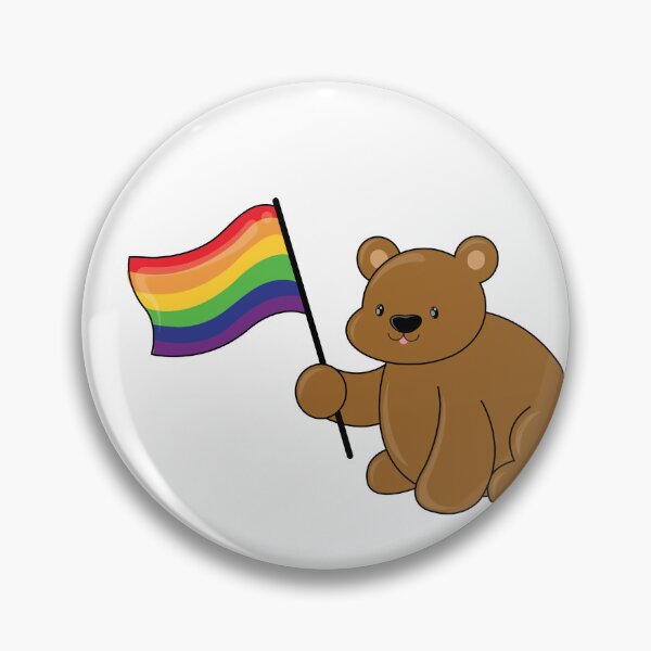 Item preview, Pride Bear (Rainbow Flag) designed and sold by Rustmm.