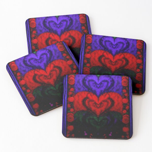 Item preview, Abstract Hearts Art designed and sold by TheDarkWardrobe.