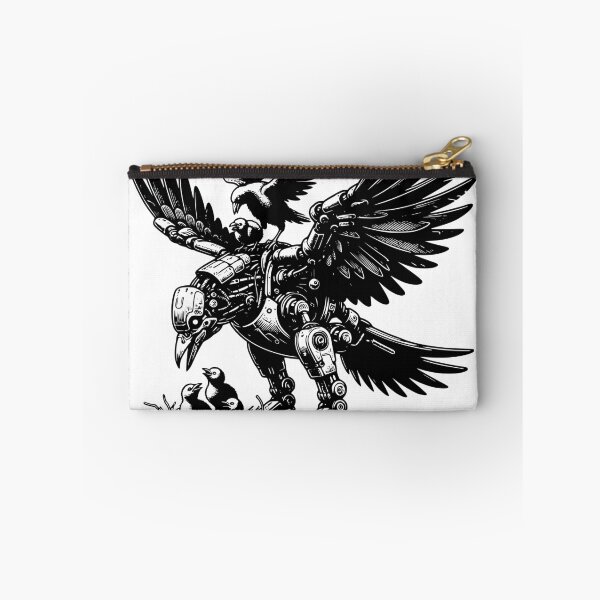 Item preview, Cyberpunk Gothic Raven - Nature vs Tech designed and sold by dreamsagellc.