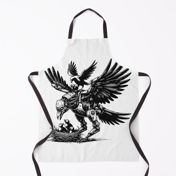 Item preview, Cyberpunk Gothic Raven - Nature vs Tech designed and sold by dreamsagellc.