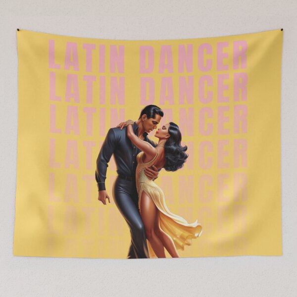 Item preview, Latin dancer lovers design ballroom, gif dancer quotes designed and sold by La Loca.