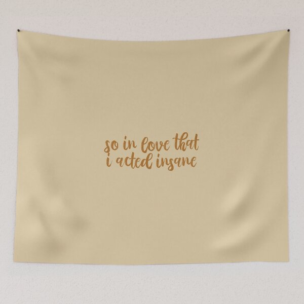 Item preview, The Way I Loved You Lyrics Taylor Swift designed and sold by BoldNFresh.