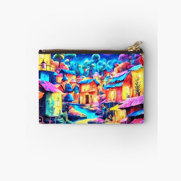 Item preview, Village Under Moonlight designed and sold by Kingcls.