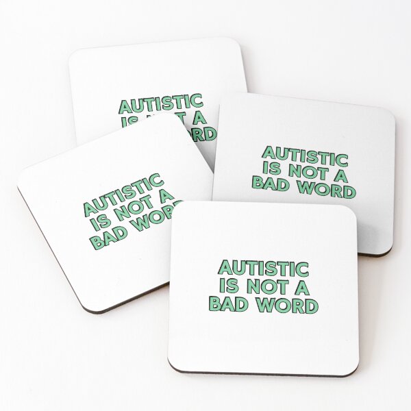 Item preview, Autistic Is Not A Bad Word - neurodivergence designed and sold by Inspirationmotivation.