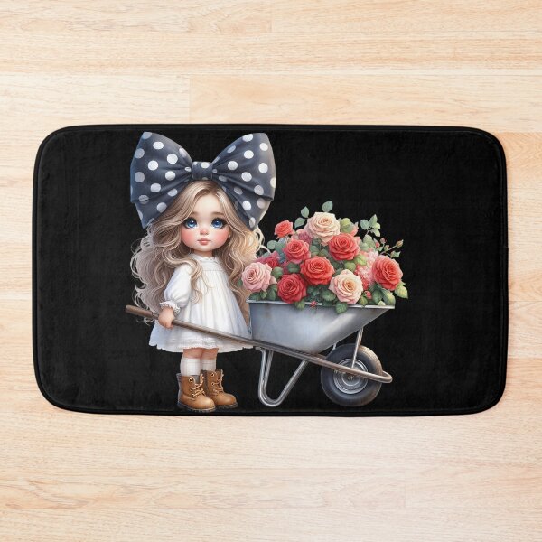 Item preview, Doll roses and bow designed and sold by lojadpop.