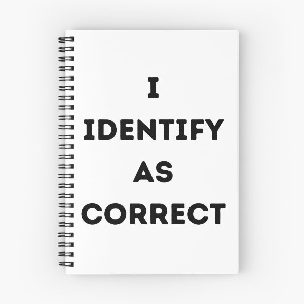 Item preview, Identify. I Identify As Correct. Sarcasm.  designed and sold by Tlemus9.