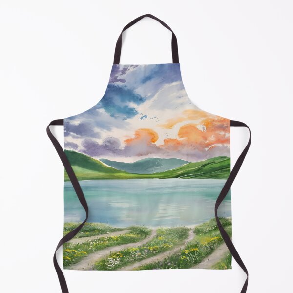 Item preview, Serene Sunset Lake designed and sold by Fashiospice07.