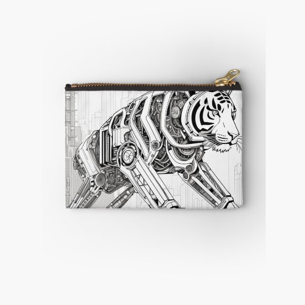 Item preview, Mech Tiger in the City designed and sold by Syrupulse.