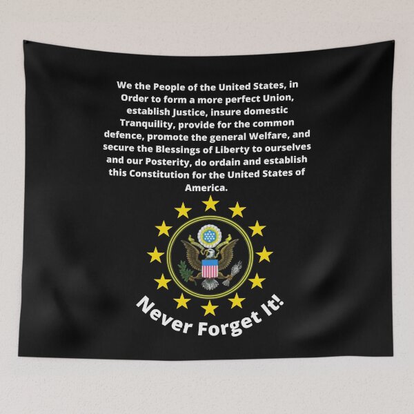 Item preview, The Preamble of The U.S. Constitution designed and sold by signshirtz.