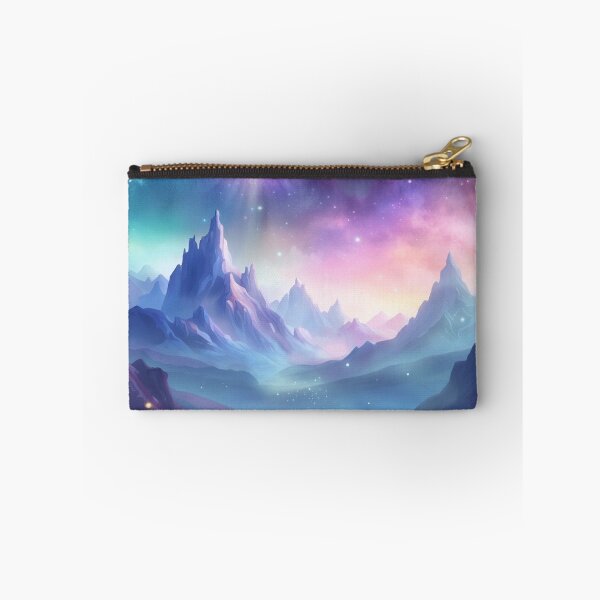 Item preview, Mountain View With Shiny Galactic Sky designed and sold by Syrupulse.