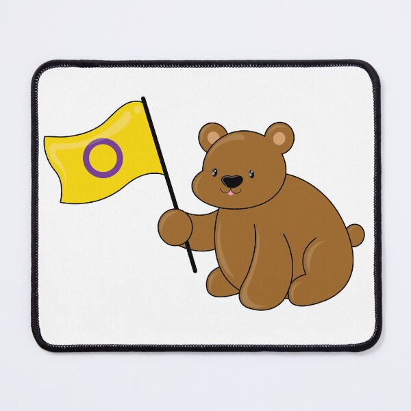 Item preview, Pride Bear (Intersex Flag) designed and sold by Rustmm.