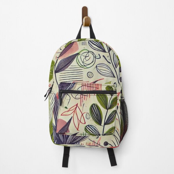Item preview, Abstract and Colorful Botanical Pattern - Modern and Artistic Design designed and sold by Marinaso.