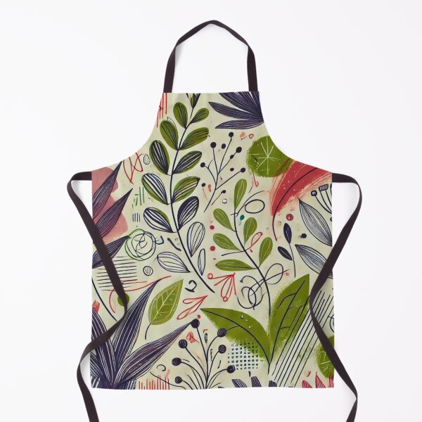 Item preview, Abstract and Colorful Botanical Pattern - Modern and Artistic Design designed and sold by Marinaso.