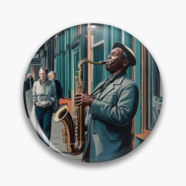 Item preview, Sax Man on the Street designed and sold by RWCarpenter.