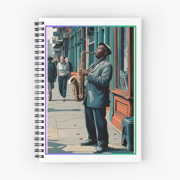 Item preview, Sax Man on the Street designed and sold by RWCarpenter.