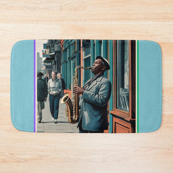 Item preview, Sax Man on the Street designed and sold by RWCarpenter.