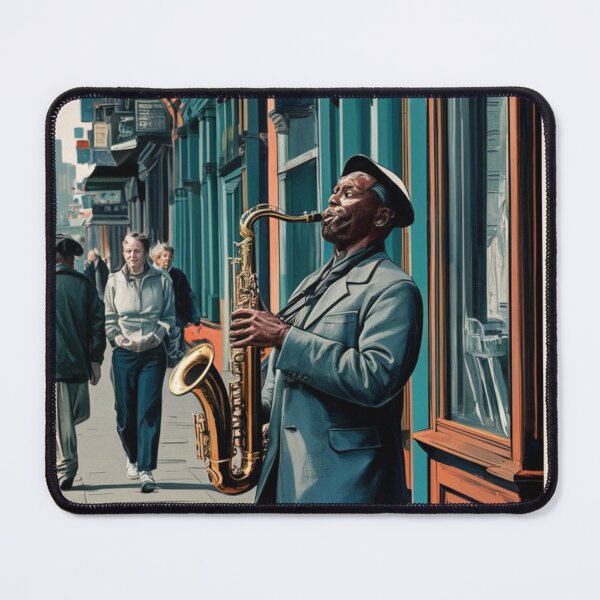 Item preview, Sax Man on the Street designed and sold by RWCarpenter.