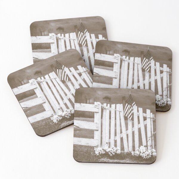 Item preview, Farmhouse Gate BW designed and sold by Jim Love.