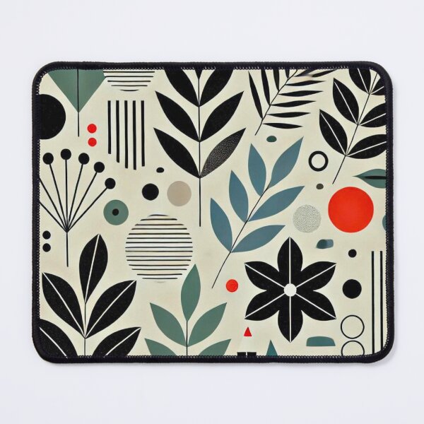 Item preview, Geometric Botanical Pattern - Modern and Minimalist Design designed and sold by Marinaso.