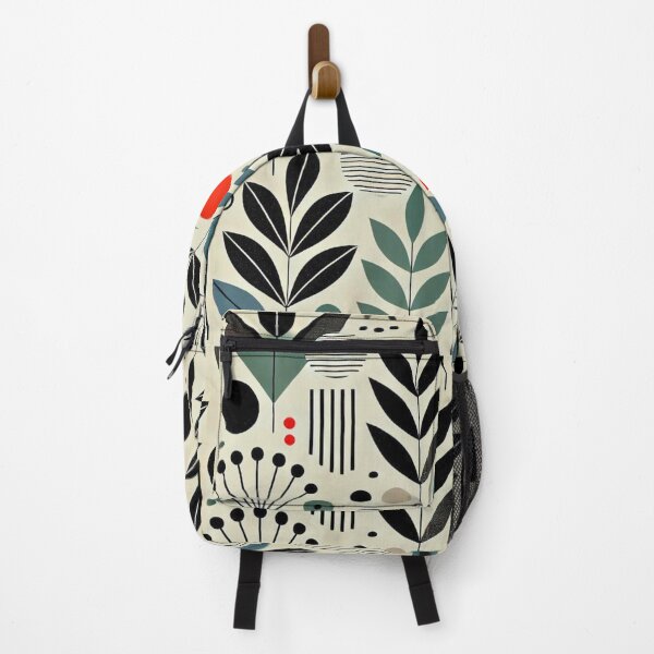 Item preview, Geometric Botanical Pattern - Modern and Minimalist Design designed and sold by Marinaso.