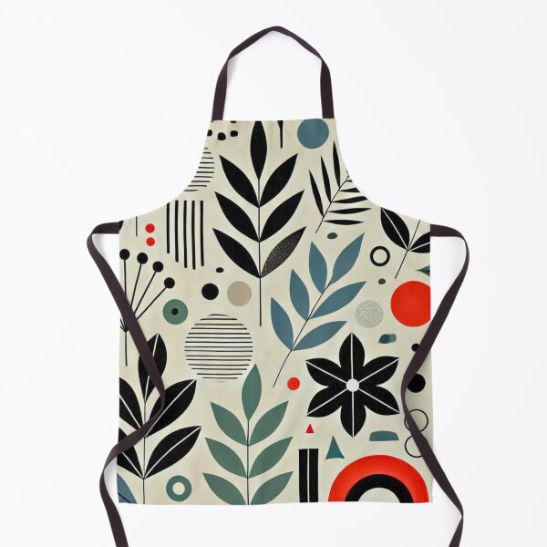 Item preview, Geometric Botanical Pattern - Modern and Minimalist Design designed and sold by Marinaso.