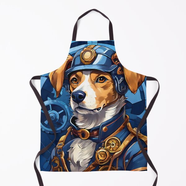 Item preview, Steampunk Canine Engineer designed and sold by ArtsyWishesShop.