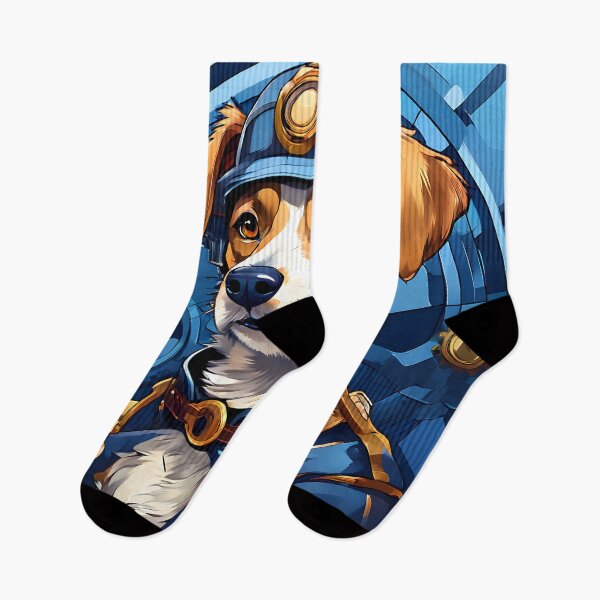 Item preview, Steampunk Canine Engineer designed and sold by ArtsyWishesShop.