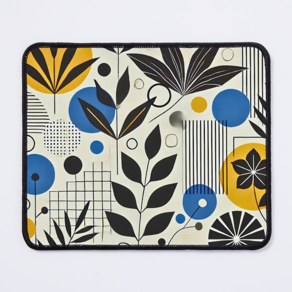 Item preview,  Geometric Botanical Pattern - Modern and Abstract Design designed and sold by Marinaso.