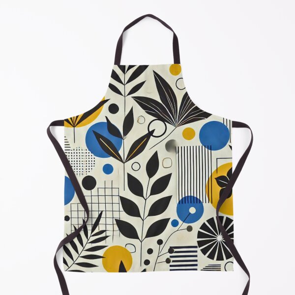 Item preview,  Geometric Botanical Pattern - Modern and Abstract Design designed and sold by Marinaso.