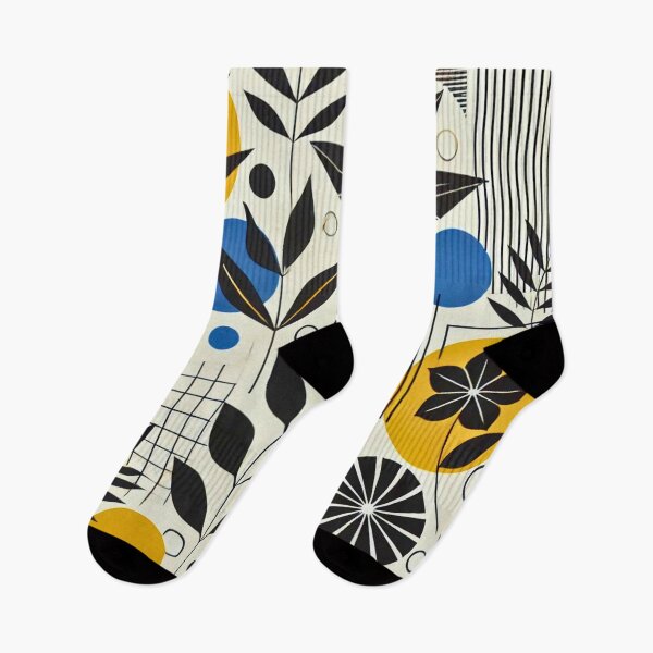 Item preview,  Geometric Botanical Pattern - Modern and Abstract Design designed and sold by Marinaso.