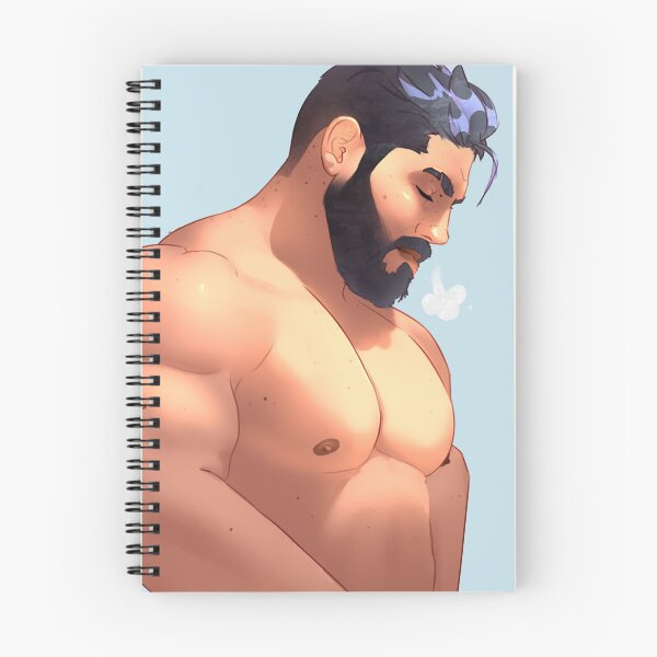 Item preview, Sigh (Muscle man with Black Hair) designed and sold by Logan Gillette.
