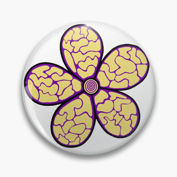 Item preview, Subtle Intersex Pride Flower designed and sold by Aly's Art Shop.
