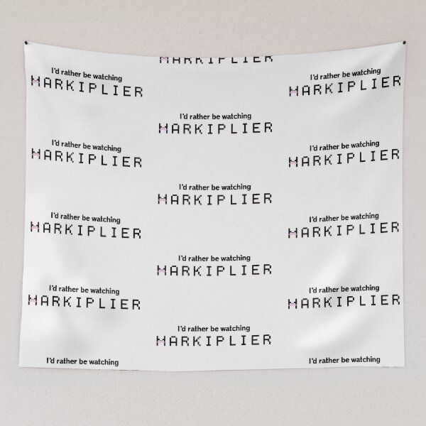 Item preview, I’d rather be watching Markiplier  designed and sold by Disco Tea.