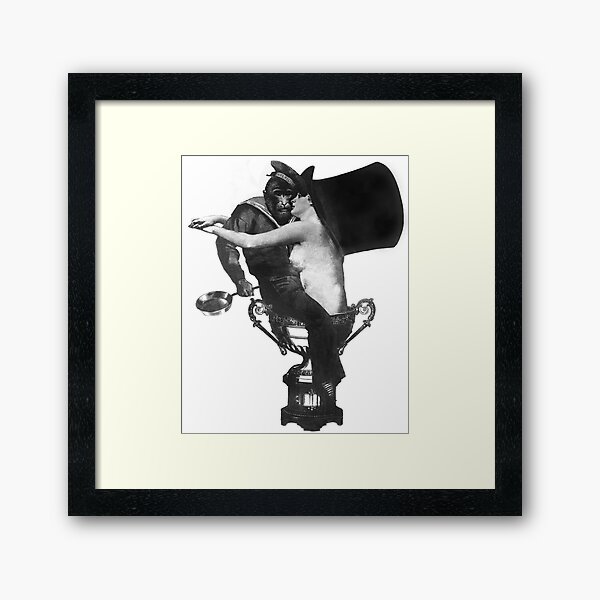 Trophy Wife (Steampunk) Framed Art Print