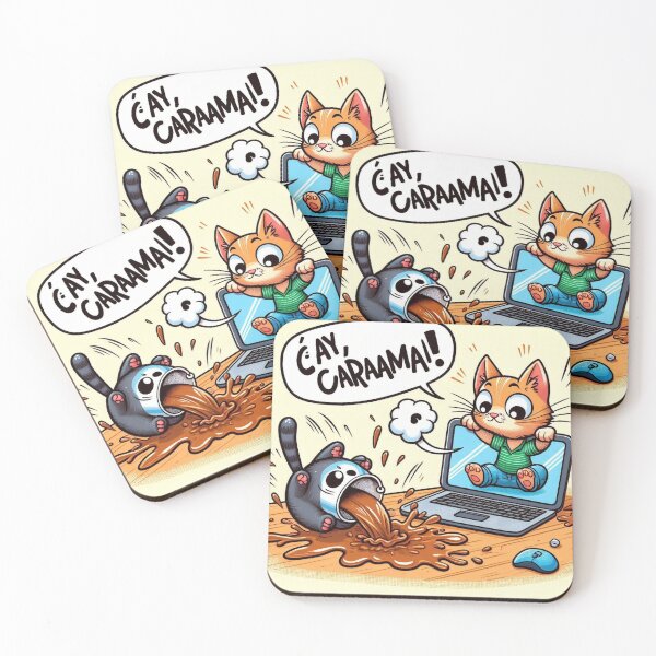 Item preview, comedy cats designed and sold by Elrincondeabi.